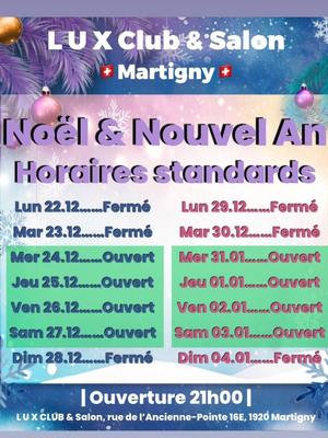 LUX CLUB & Salon - Agence d'escort à Martigny
