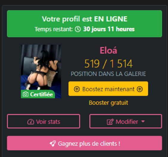 Gestiona tu perfil de Fgirl
